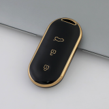 Gold TPU Car Key Cover For  AITO  Key Protect Case