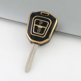 Gold TPU Car Key Cover For  Isuzu  Key Protect Case