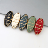 Gold TPU Car Key Cover For  BESTUNE  Key Protect Case