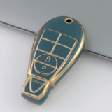 Gold TPU Car Key Cover For  Dodge  Key Protect Case