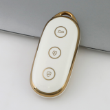 Gold TPU Car Key Cover For Li Auto Key Protect Case