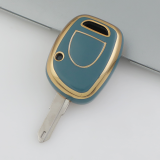 Gold TPU Car Key Cover For Renault Key Protect Case
