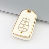 Gold TPU Car Key Cover For  Isuzu  Key Protect Case