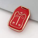 Gold TPU Car Key Cover For  GMC  Key Protect Case