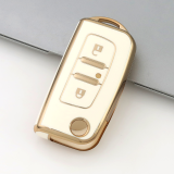 Gold TPU Car Key Cover For  FOTON  Key Protect Case