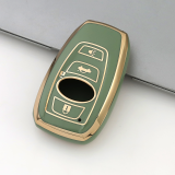Gold TPU Car Key Cover For  SUBARU   Key Protect Case