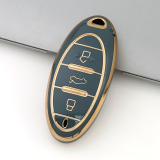 Gold TPU Car Key Cover For  BESTUNE  Key Protect Case