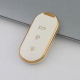 Gold TPU Car Key Cover For  AITO  Key Protect Case