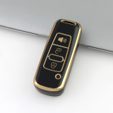 Gold TPU Car Key Cover For  Proton  Key Protect Case