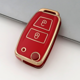 Gold TPU Car Key Cover For Dongfeng Key Protect Case