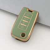 Gold TPU Car Key Cover For Venucir Key Protect Case