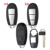 For new Suzuki 2/3 button remote key blank M1 type without logo