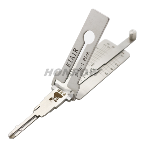 Lishi Tool KIA1R 2-in-1 pick  Lishi style  2 in 1 lock pick and decoder locksmith tool for Middle East Kia