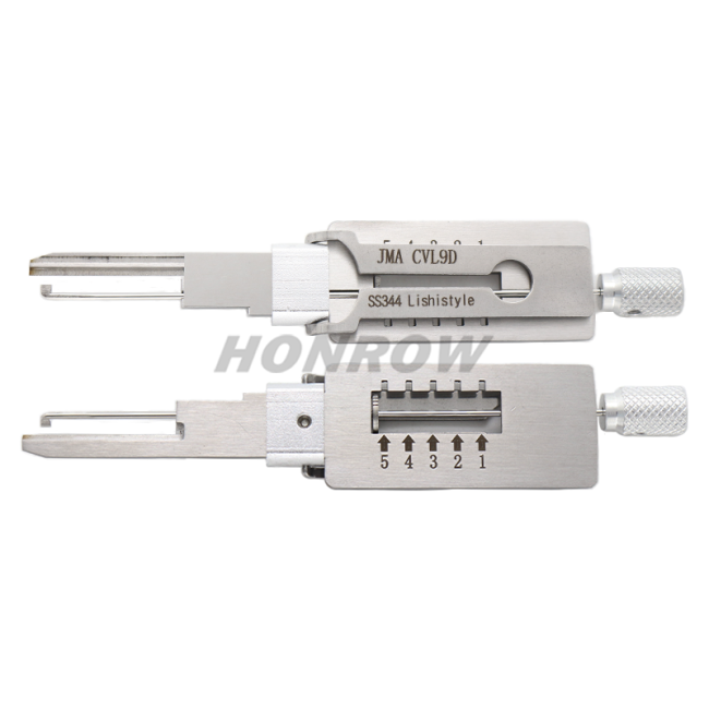 Lishi Tool JMA CVL9D SS344 2 in 1 lock pick lishi style lock pick  2 in 1 tool For Spain lock