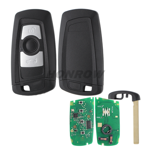After Market For BM 3 button keyless remote key with 868mhz with PCF7953PC1800 chip