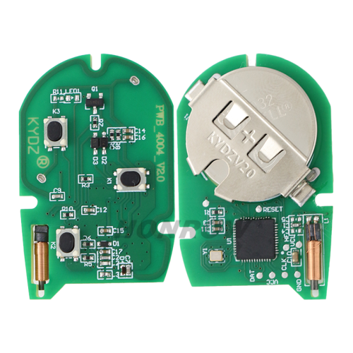 KYDZ AfterMarket Ford Transit blue  3 button remote key   433MHz ASK 4D63 CHIP FCCID:6C1T 15K601 AG The vehicle can be stared by the key without battery