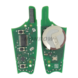 For Original Ford 3 Button remote key with 433.92Mhz HiTAGPro 49 CHIP BK2T-15K601-AB A2C53435329 Genuine Part Number: 2013328 - 2149959 Original PCB+Aftermarket key shell