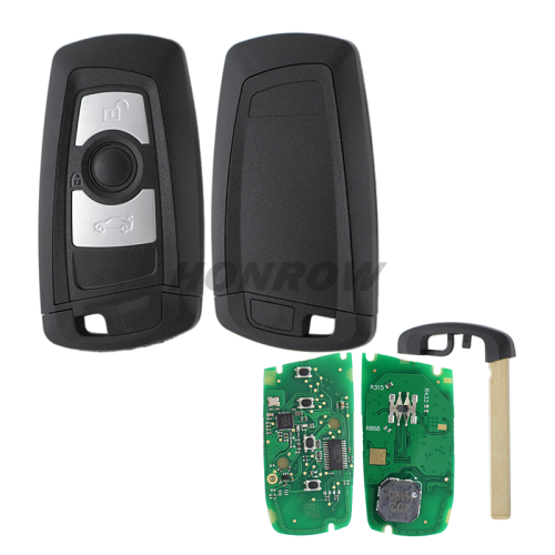 After Market For BMW 3 button keyless remote key with 315mhz with PCF7953PC1800 chip