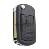 For Landrover 3 button  flip remote key blank with HU92 blade without logo