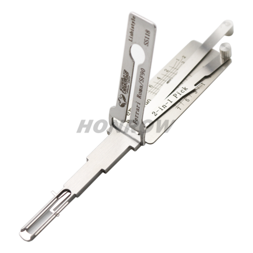 Lishi Tool For Ferrari Roma/SF90 SS118  2 in 1 lock pick lishi style lock pick  2 in 1 tool