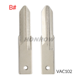 For Renault key blade