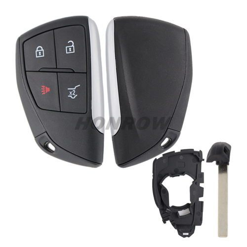 For Chevrolet 3+1 button smart remote key blank