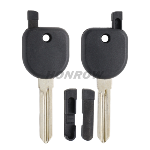For Chevrolet transponder key blank , can put TPX long chip