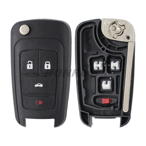 For Chev 4 button remote key blank