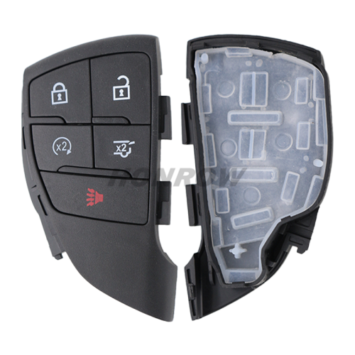 For Chevrolet 4+1 button smart remote key blank