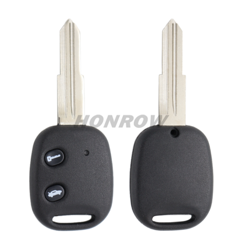 For Chev 2 button remote key blank with Left blade (No Logo)