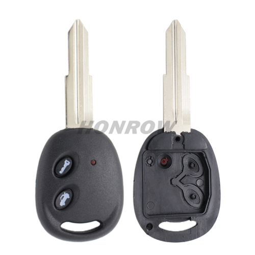 For Chev 2 button remote key blank with Right Blade (No Logo)
