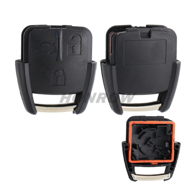 For Chev 3 Button remote shell with battery place