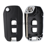 For Chev 2 button flip remote key blank