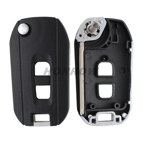 For Chev 2 button flip remote key blank