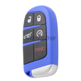 For Chrysler 4+1 button remote key SUV shell