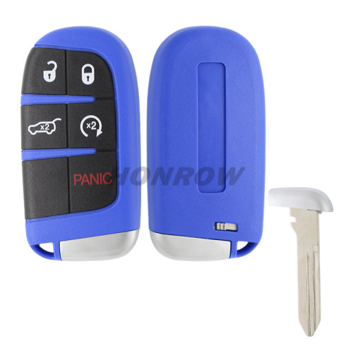 For Chrysler 4+1 button remote key SUV shell