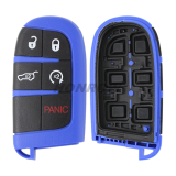 For Chrysler 4+1 button remote key SUV shell