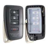 For Lex 3+1 button modified remote key blank