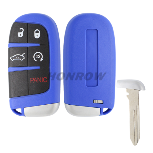 For Chrysler 4+1 button remote key shell