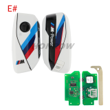 For BMW FEM BDC CAS4 CAS5 System Modify Keyless-Go Remote Key with 315/434/868MHz  PCF7945 ID49 chip