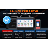 LAUNCH X431 PAD7 PADVII Elite Car Diagnostic Tools J2534 Smartlink Automotive Scanner Online Programming ECU Coding