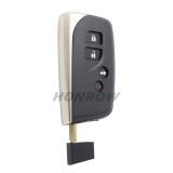 For Lexus 3+1 Button smart remote key blank TOY12