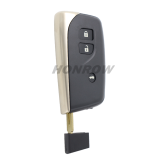 For Lexus 3 Button smart remote key blank TOY12
