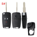 For Chevrolet 8/2+1/3/3+1/4+1 buttons remote key blank