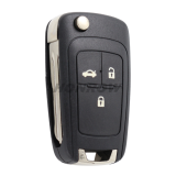 For  Chevrolet 3 button remote key shell with left blade