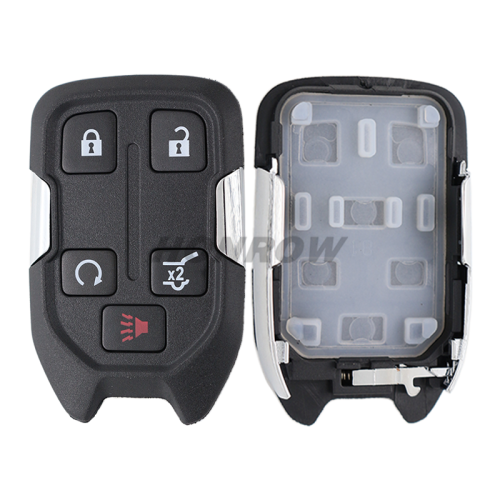 For Chevrolet 4+1 button remote key shell