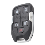 For Chevrolet 4+1 button remote key shell