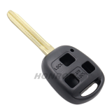 For Lexus 3 button remote key blank without logo