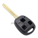 For Lexus 3 button remote key blank without logo