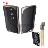 For Lexus ES300h ES350 ES350h 2/2+1/3/3+1 Button Smart Key shell